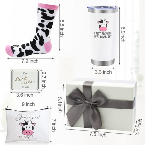 UAREHIBY gift box with proverb tumbler and card is ready for gifting