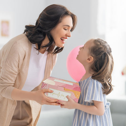 UAREHIBY greeting card with gift box conveys appreciation in a thoughtful way