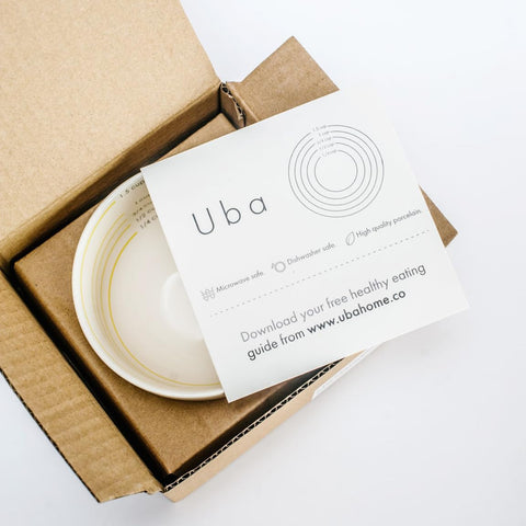 Uba Portion Control Bowl bariatric-diet-friendly option for portion awareness.
