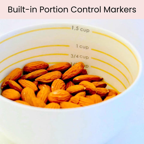 Uba Portion Control Bowl dietitian-recommended tool for mindful eating.