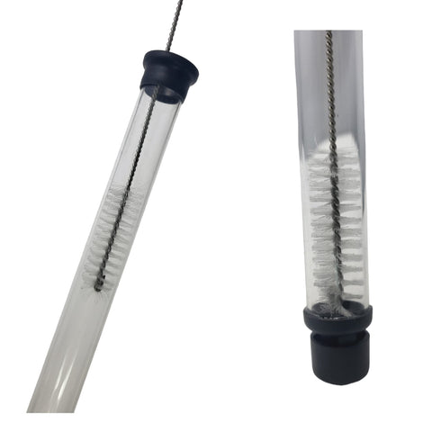 UBREW USA Fermtech clear flow minimizes air exposure during transfer.