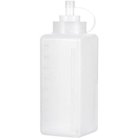 Uceoo 27oz cap-lid pour bottle for sauces, spill-free pour.