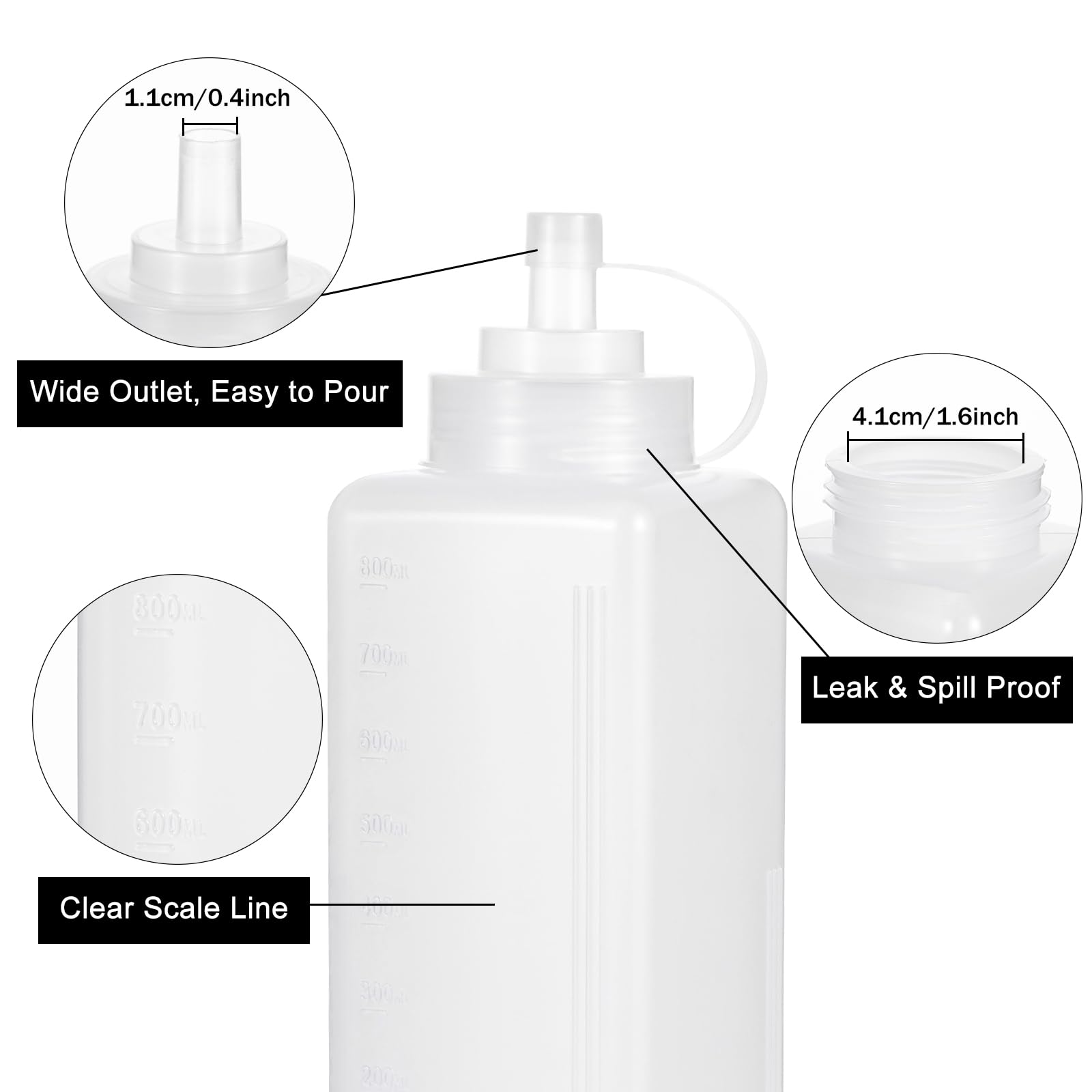 Wide-mouth Uceoo bottle eases filling and cleaning after cooking.