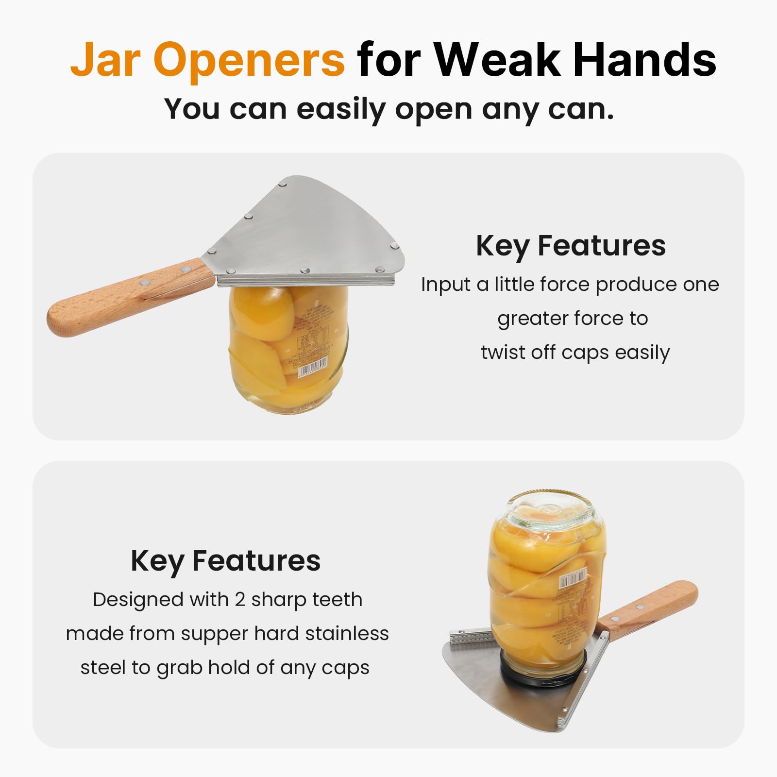 UCerdveos jar opener wide grip covers most jar lids