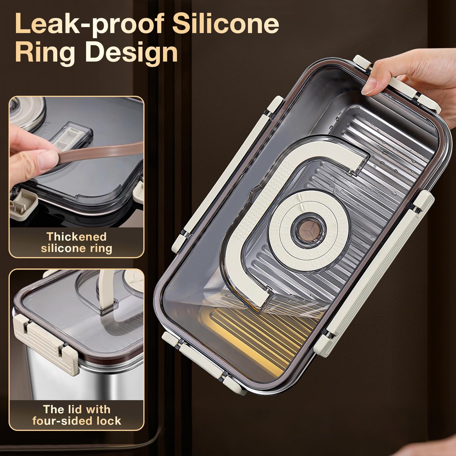 udNmlaiebot bread box with lifetime guarantee for durable storage