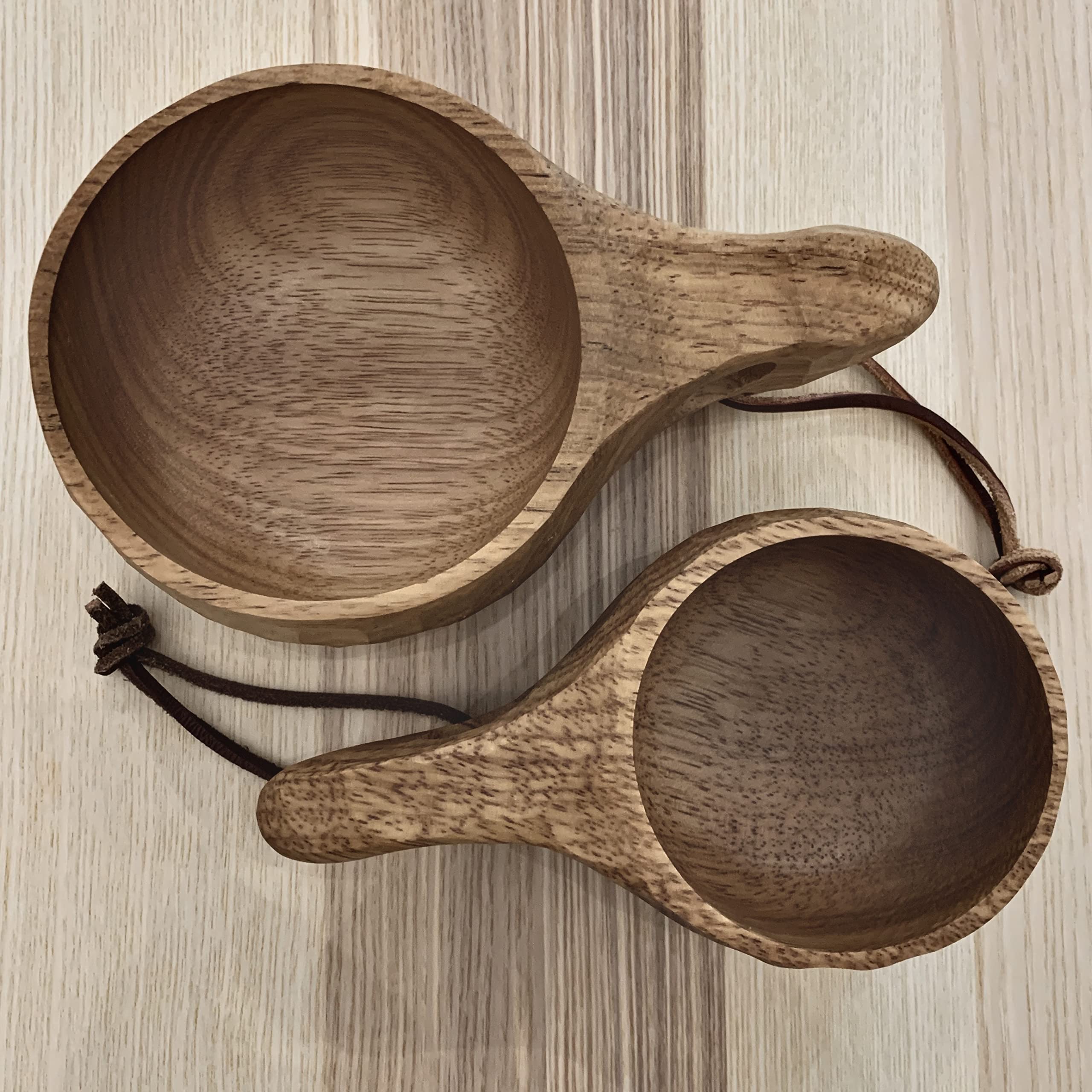 ueberleben wooden mug 8oz ideal for hot beverages on camping trips.