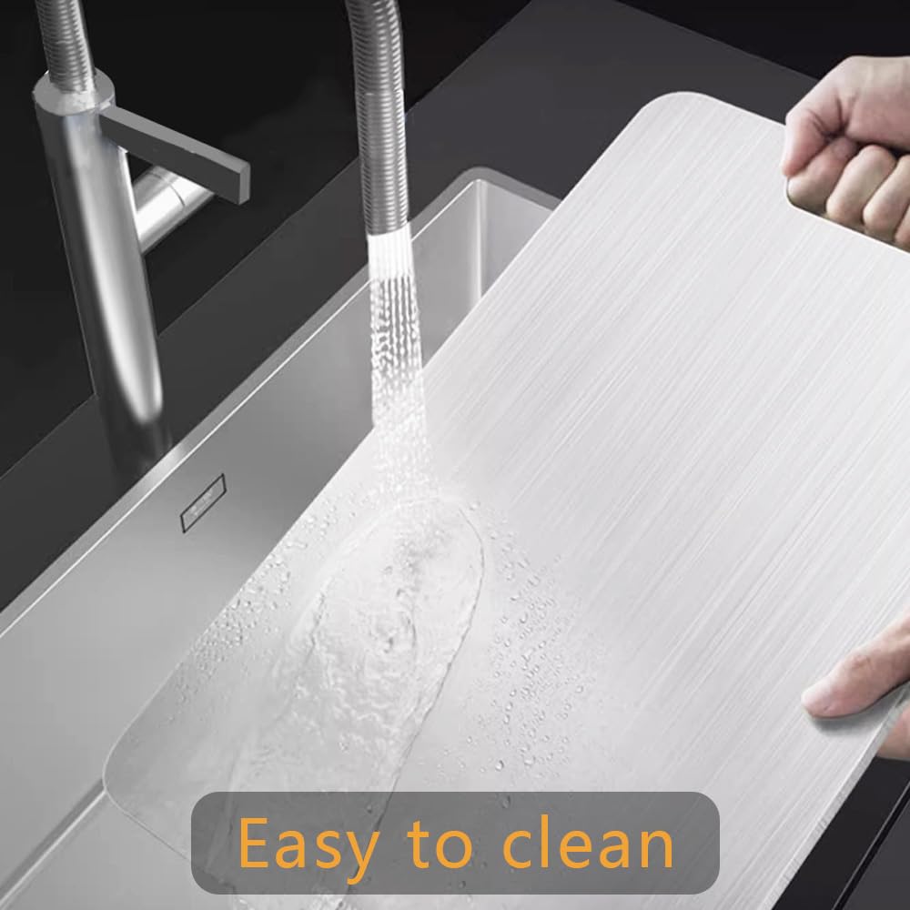 UFJEG titanium cutting board durable edges for long-term kitchen tasks.