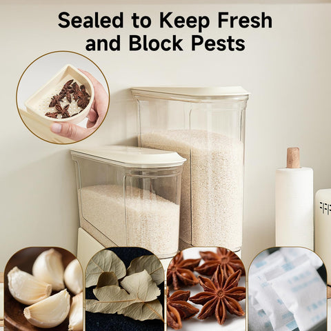 UFORU desiccant-friendly compartment supports longer grain freshness.