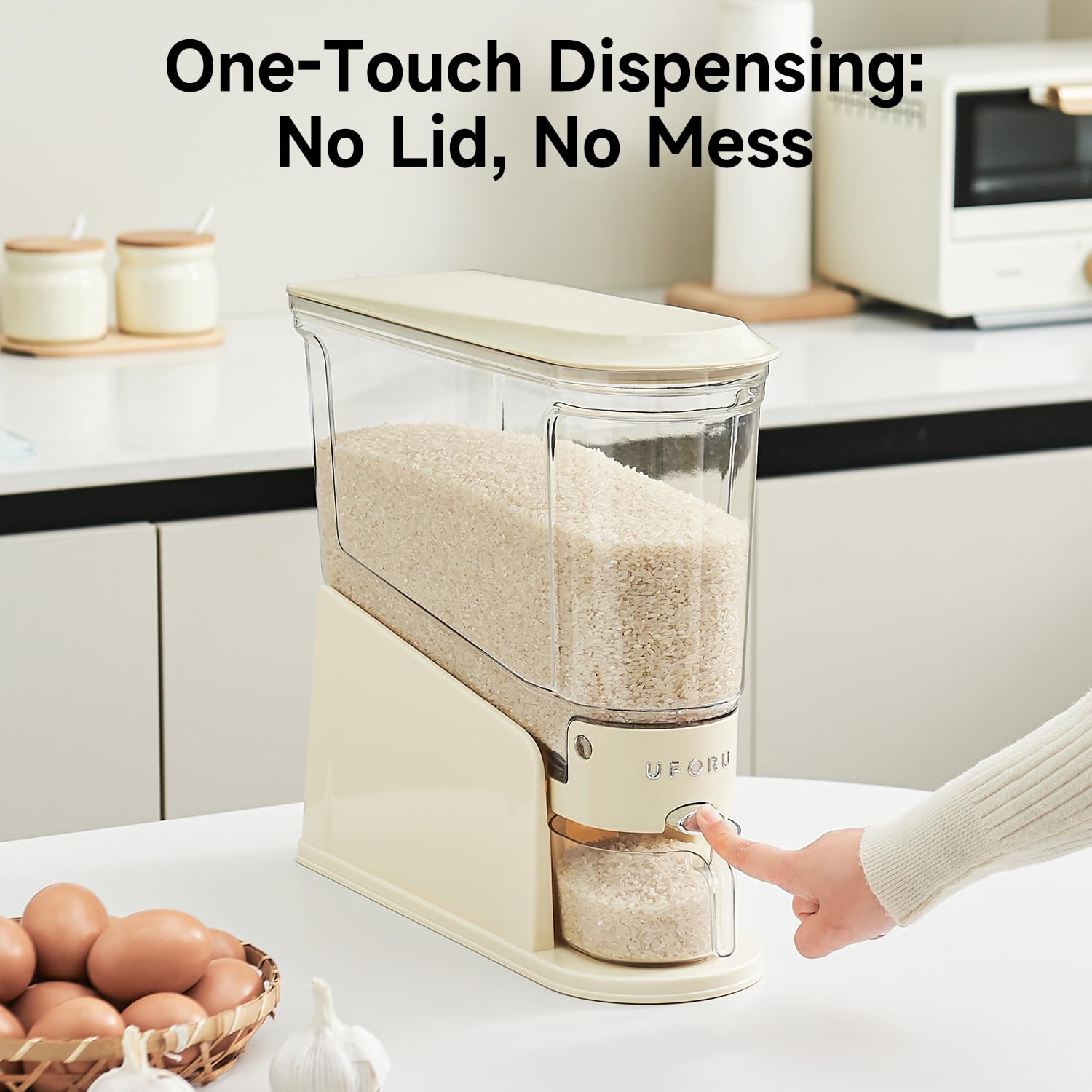 UFORU suitable for pet food or coffee beans storage.