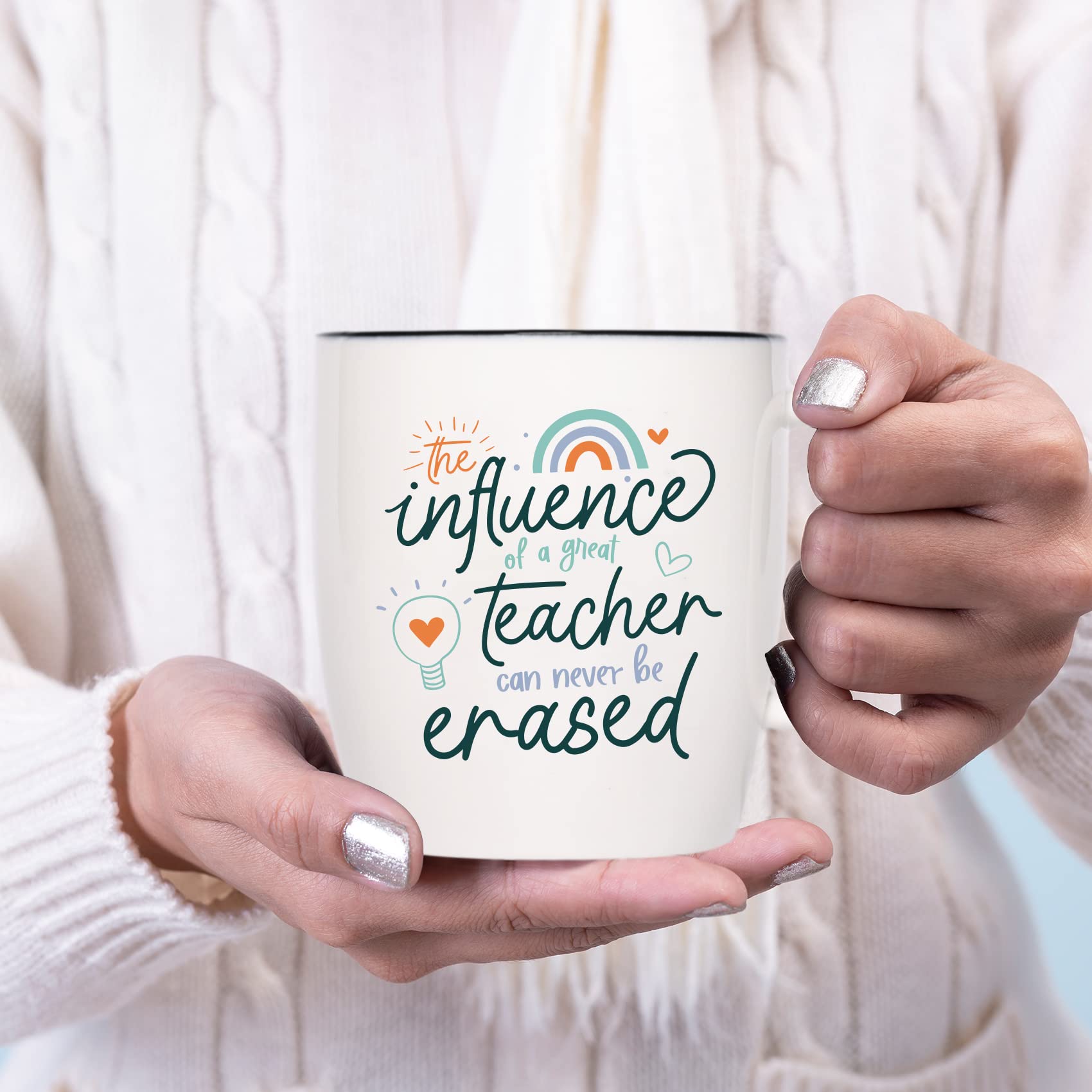 Ugiftcorner Teacher Mug in gift box, ready for gifting.
