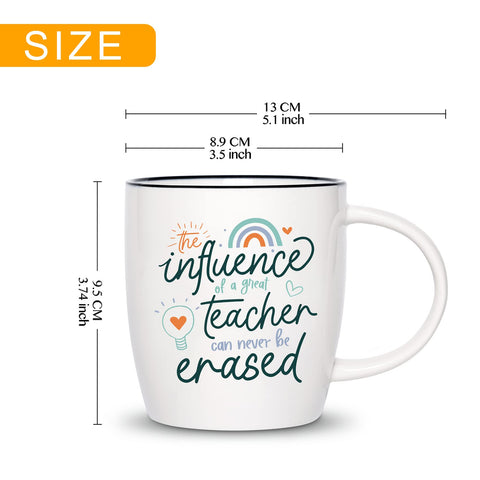 Ugiftcorner Teacher Mug in kitchen scene for everyday beverages.