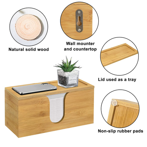 Ugiftt bottom-extraction design for convenient towel pull.