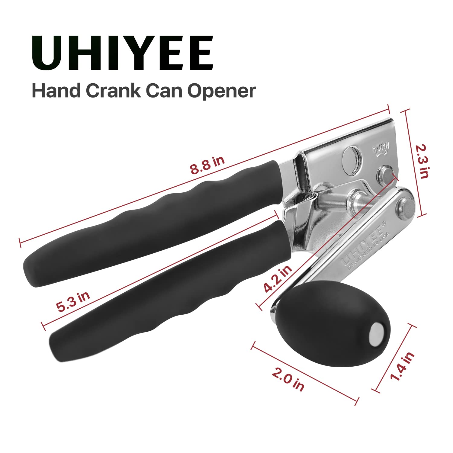 UHIYEE all-steel construction ensures durable, long-lasting performance.