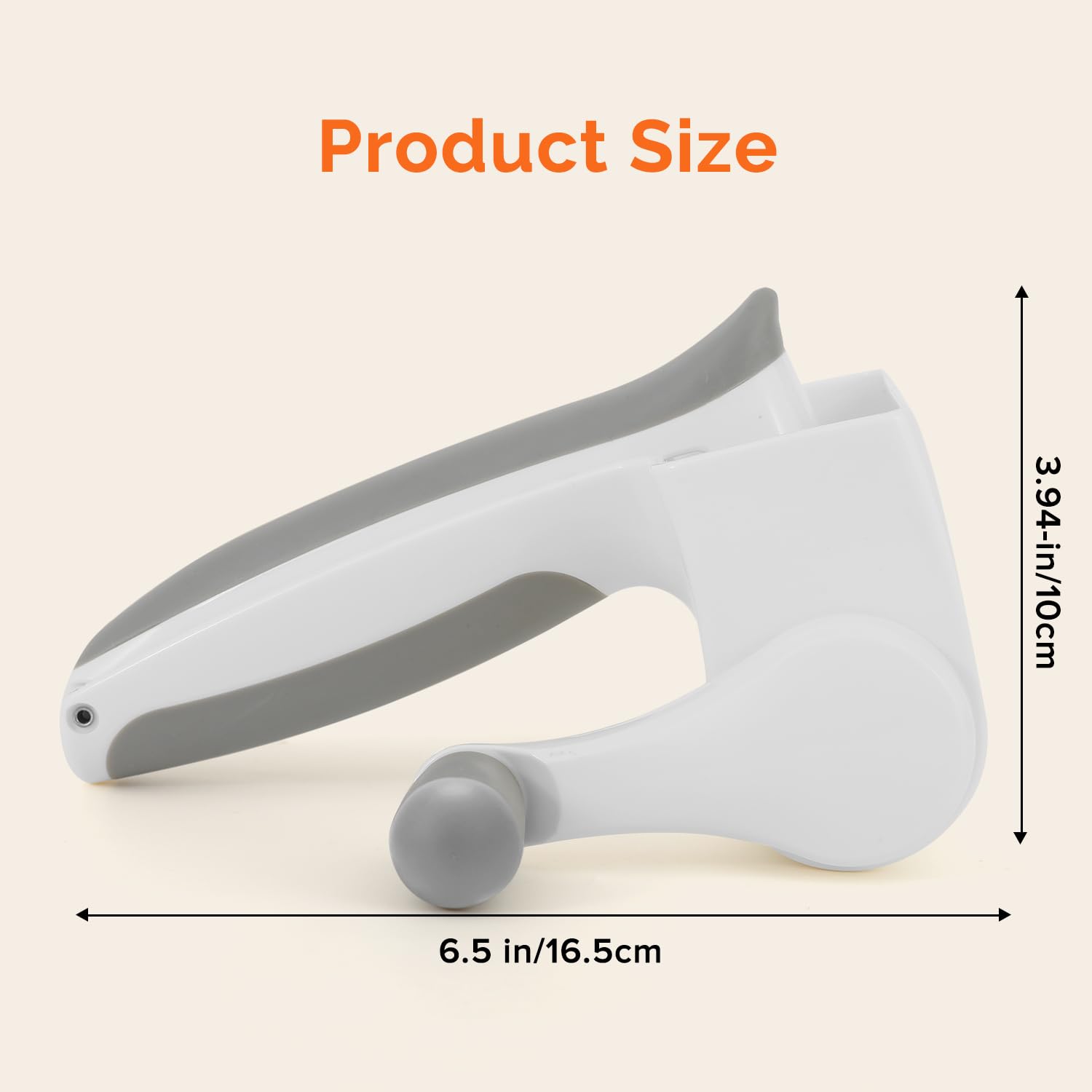 Ergonomic handle and smooth crank action on the UHIYEE grater