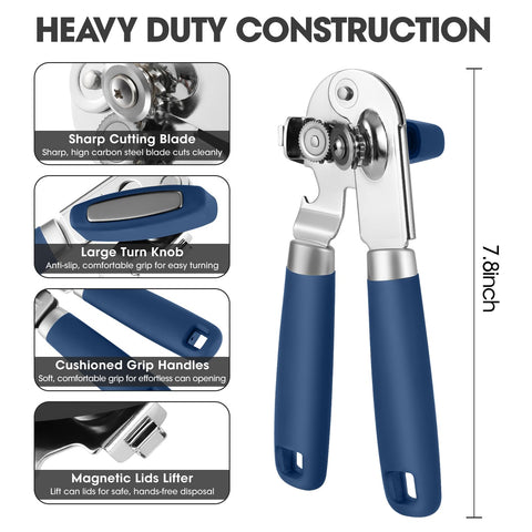 UHIYEE can opener with precision gear for smooth cuts.