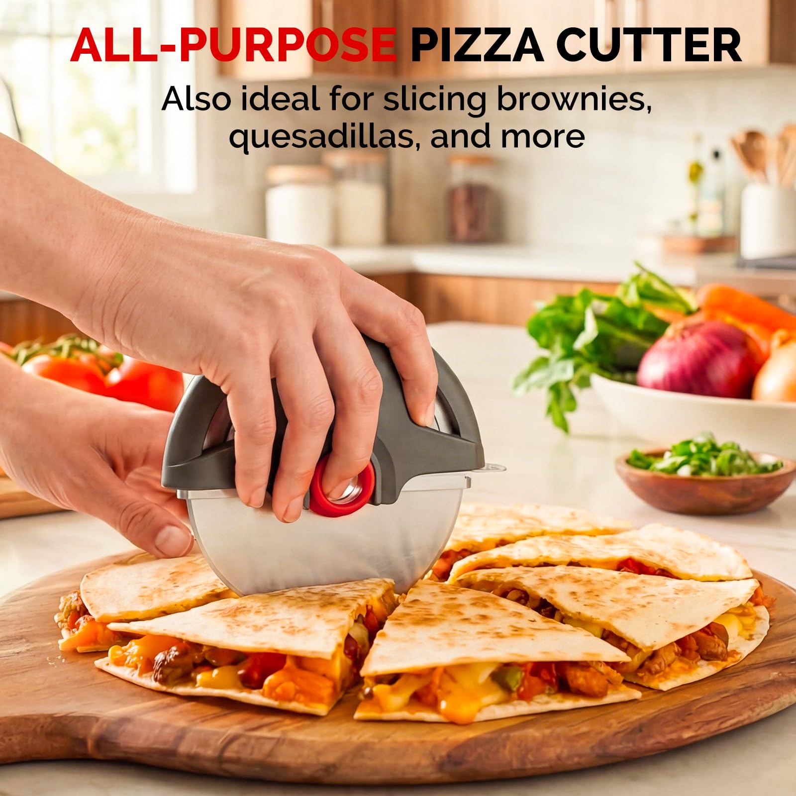 UHIYEE ergonomic handle provides comfortable, precise cutting.