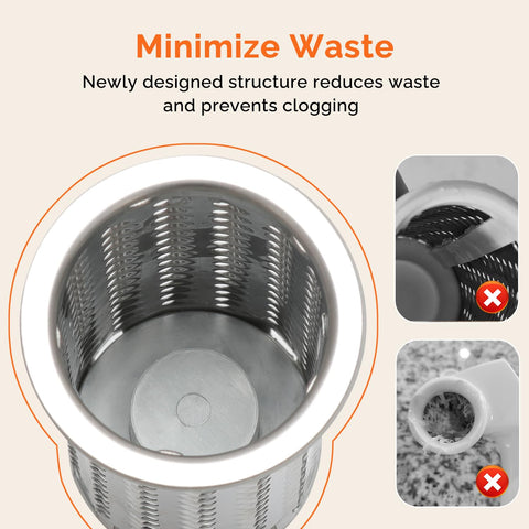 Removable drums on the UHIYEE grater for easy cleaning