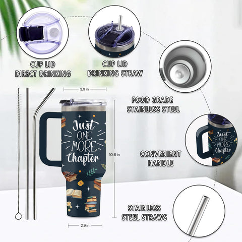 Uibunoo premium material book lover mug for stylish, durable use
