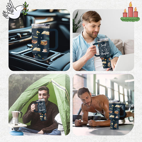 Uibunoo sipping comfortably while reading at home or on the go