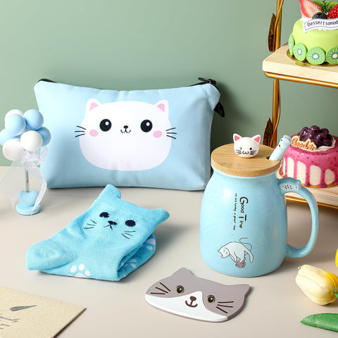 Uiifan cat coaster protects surfaces and adds color