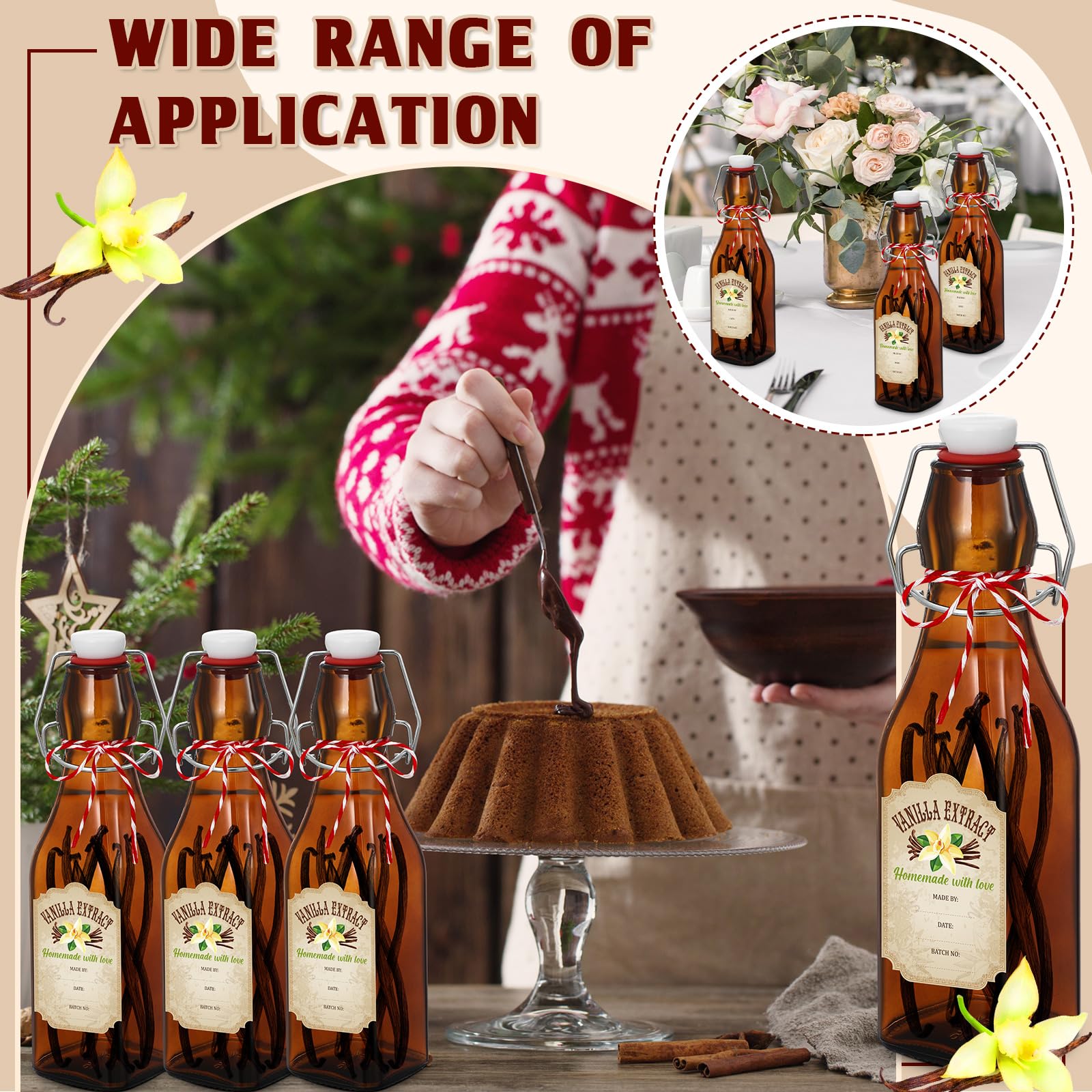 Uiifan home-brew storage solution for vanilla oils tea and more