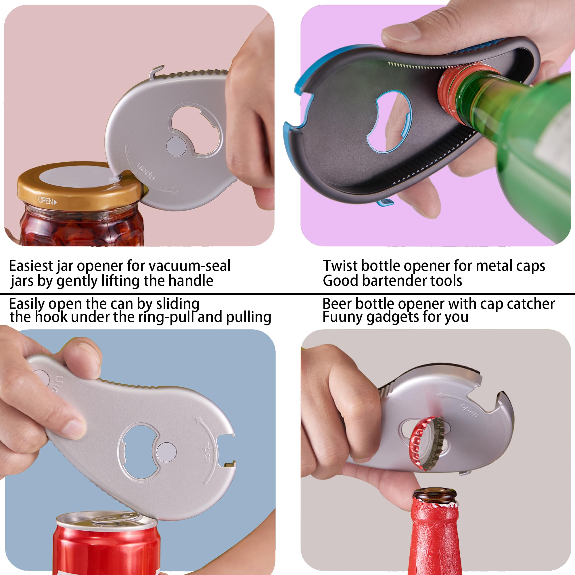 Uinxan compact kitchen tool fits small drawers and travels easily.