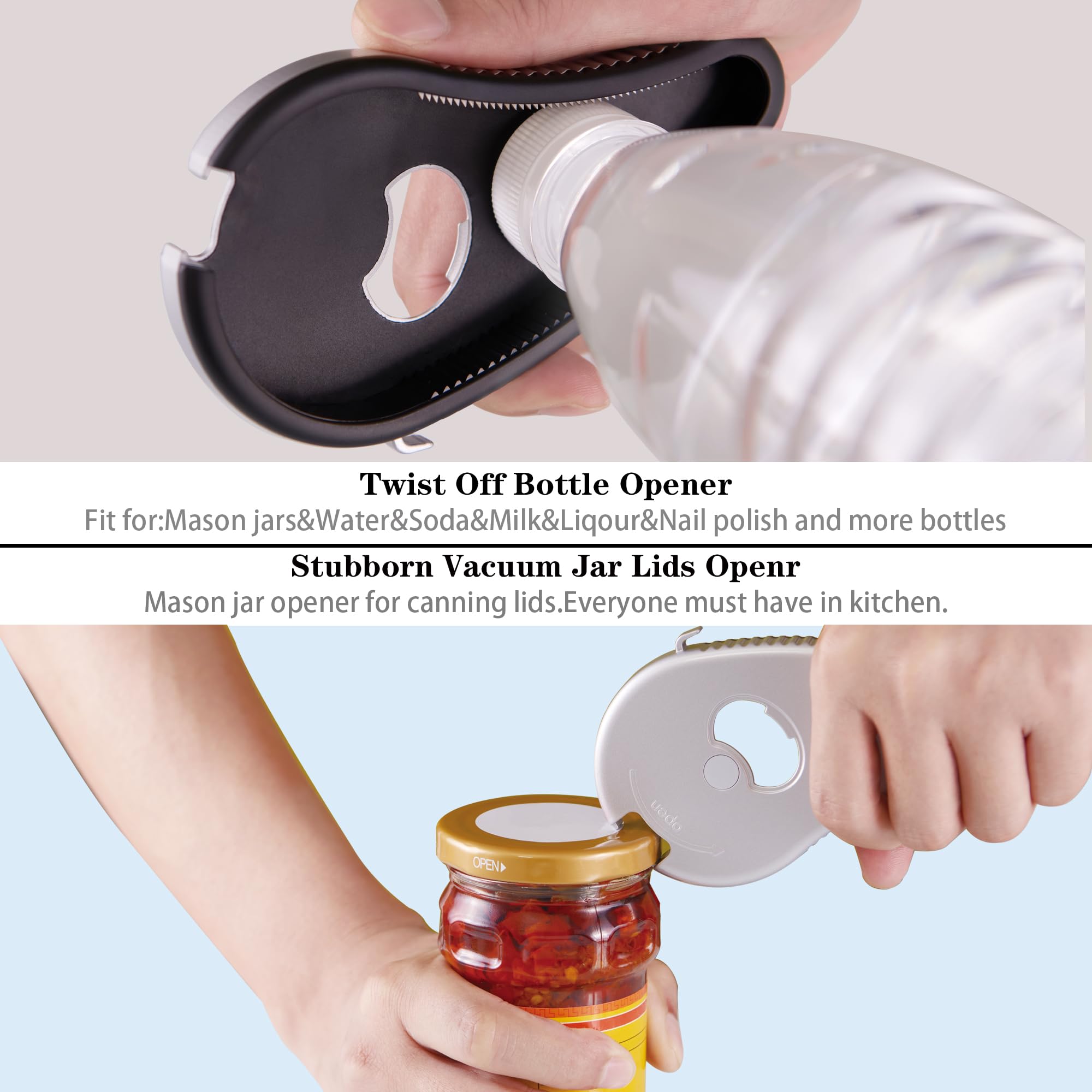 Uinxan magnetic beer opener attached to a fridge for convenient storage.