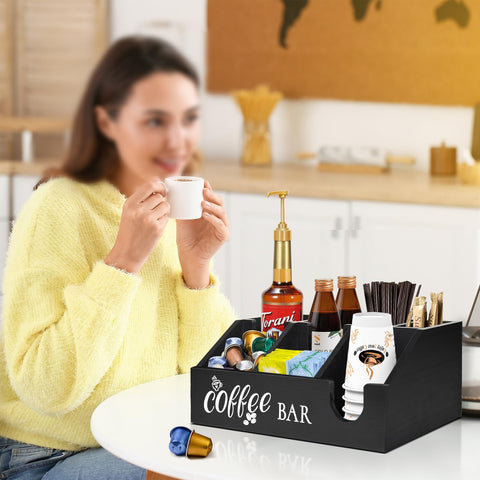 Uipame space-saving organizer ideal for home kitchens and office break areas.