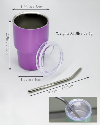 UIRZOTN 3oz shot glasses add elegance to wedding reception bars.