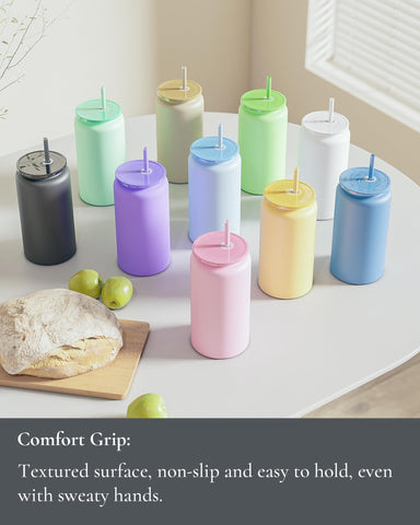 UIRZOTN plastic lid with silicone ring seals securely for everyday use.