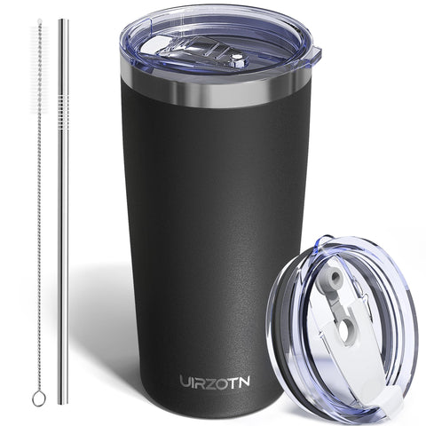 UIRZOTN travel coffee tumbler 20oz, ready for hot or iced drinks on the go.
