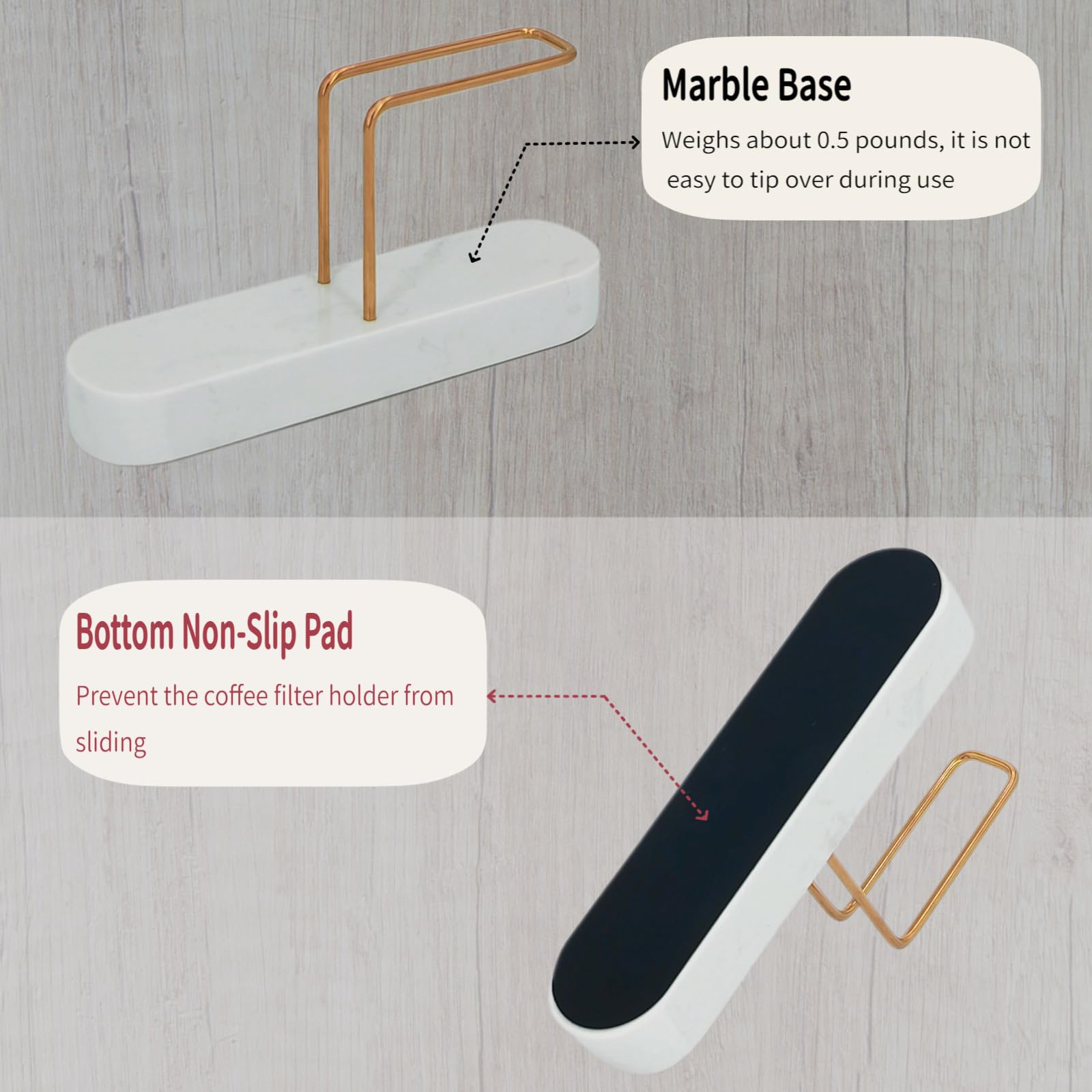 Easy access to filters during busy mornings.