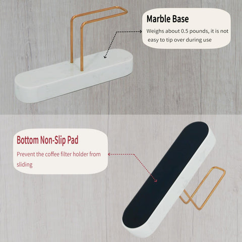 Easy access to filters during busy mornings.
