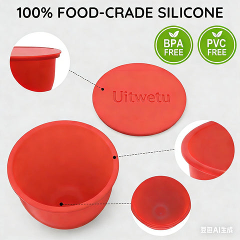 Uitwetu liners being washed; dishwasher-safe for quick cleanup