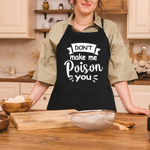 Uiycolk adjustable-neck apron fits most sizes for versatile cooking wear.