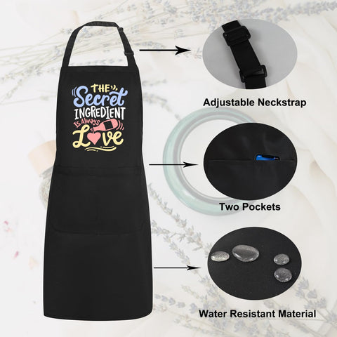 Uiycolk apron made of durable polyester for long-lasting wear