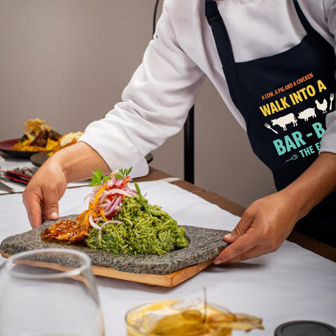Uiycolk apron material detail emphasizes soft polyester