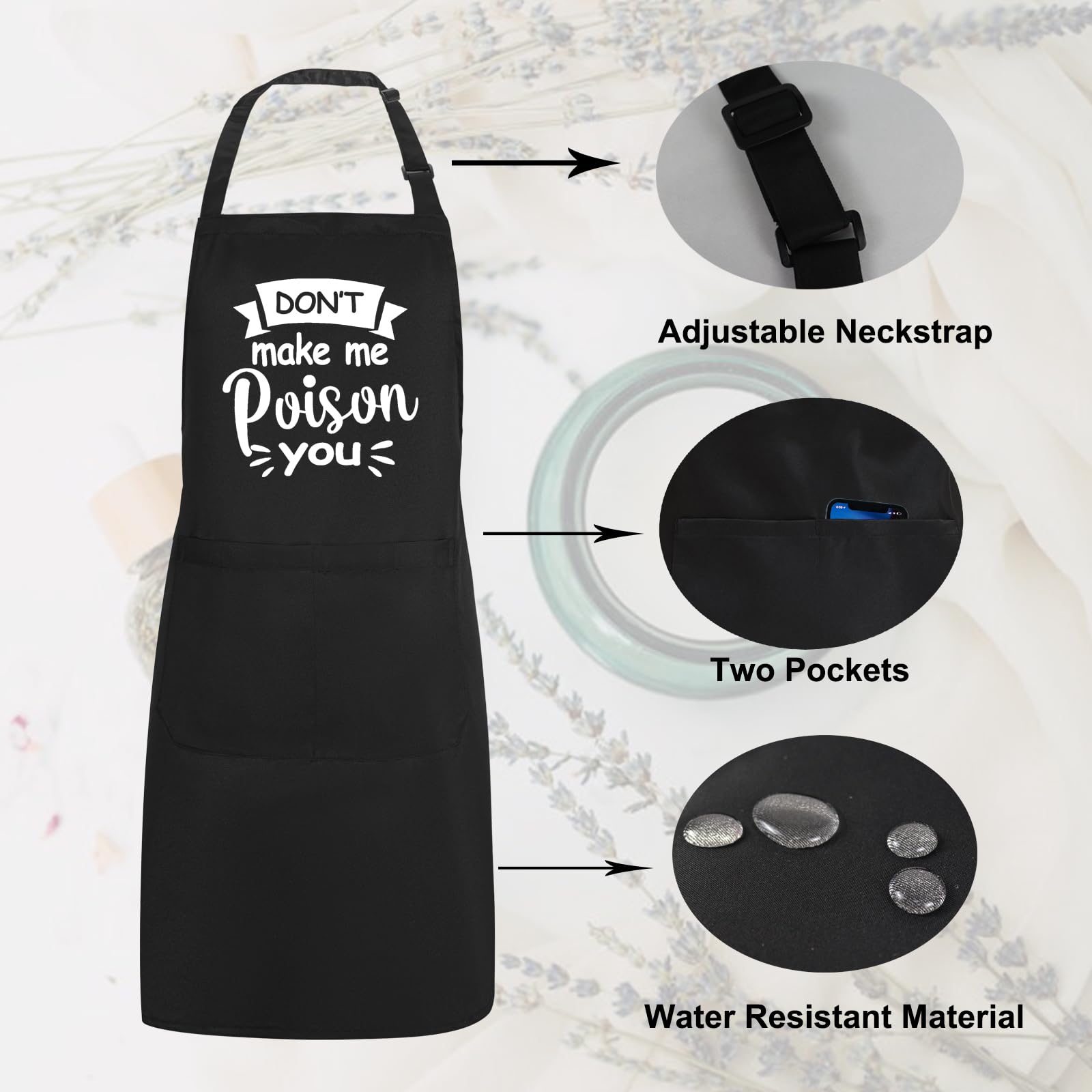 Uiycolk gift-ready apron ideal for holidays and baking enthusiasts.