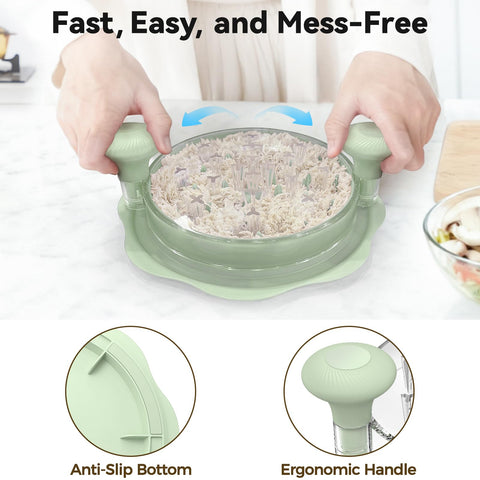 Ukeetap 10-inch Pro Chicken Shredder made from heavy-duty plastic for durability.