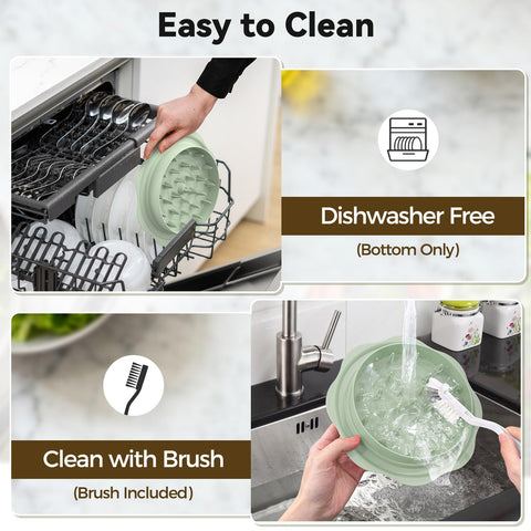 Ukeetap 10-inch Pro Chicken Shredder non-slip base prevents sliding during use.