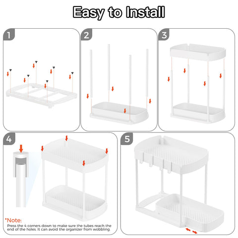 Ukeetap complements modern spaces with clean white finish.