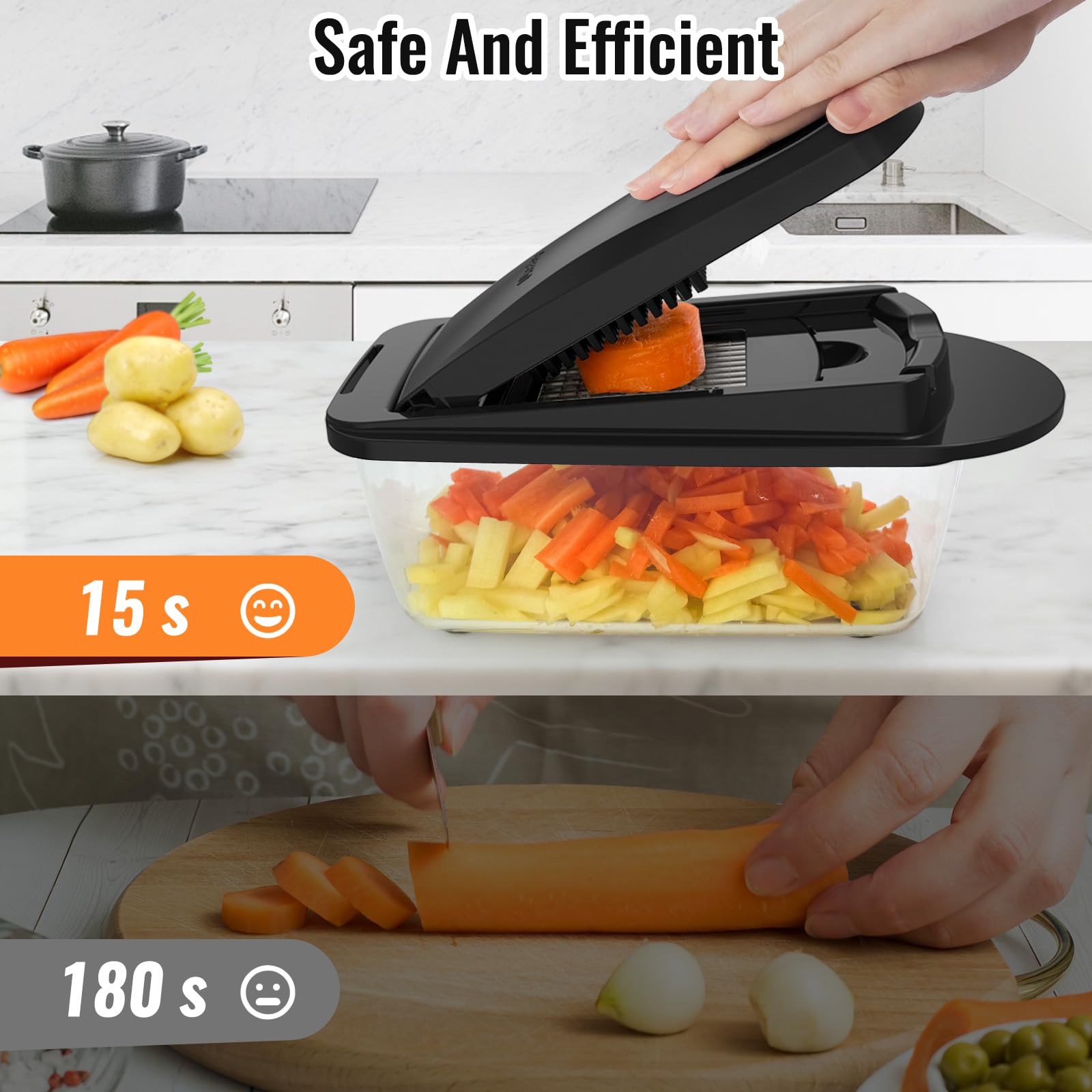 Ukeetap compact black design fits any kitchen.