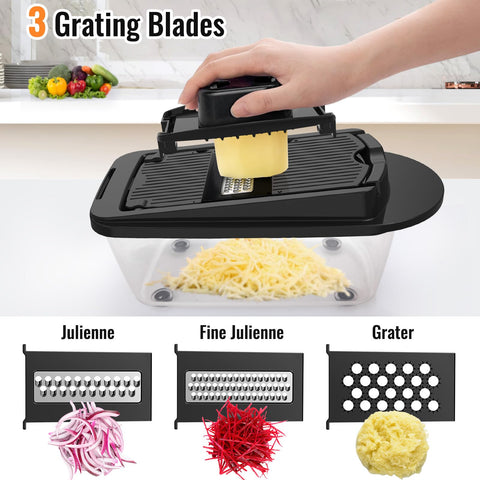 Ukeetap non-slip base stabilizing chopping during use.