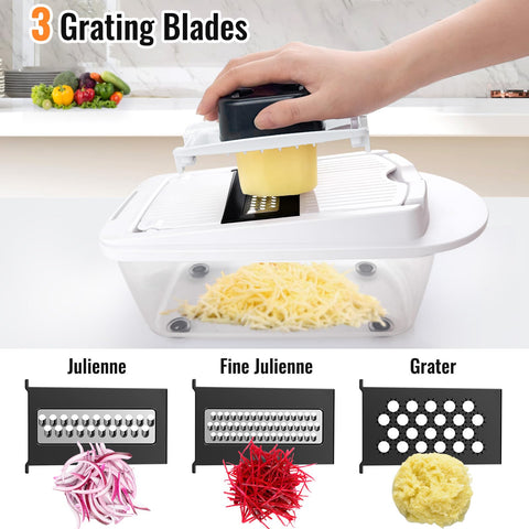 Onions diced with Ukeetap chopper during kitchen prep.