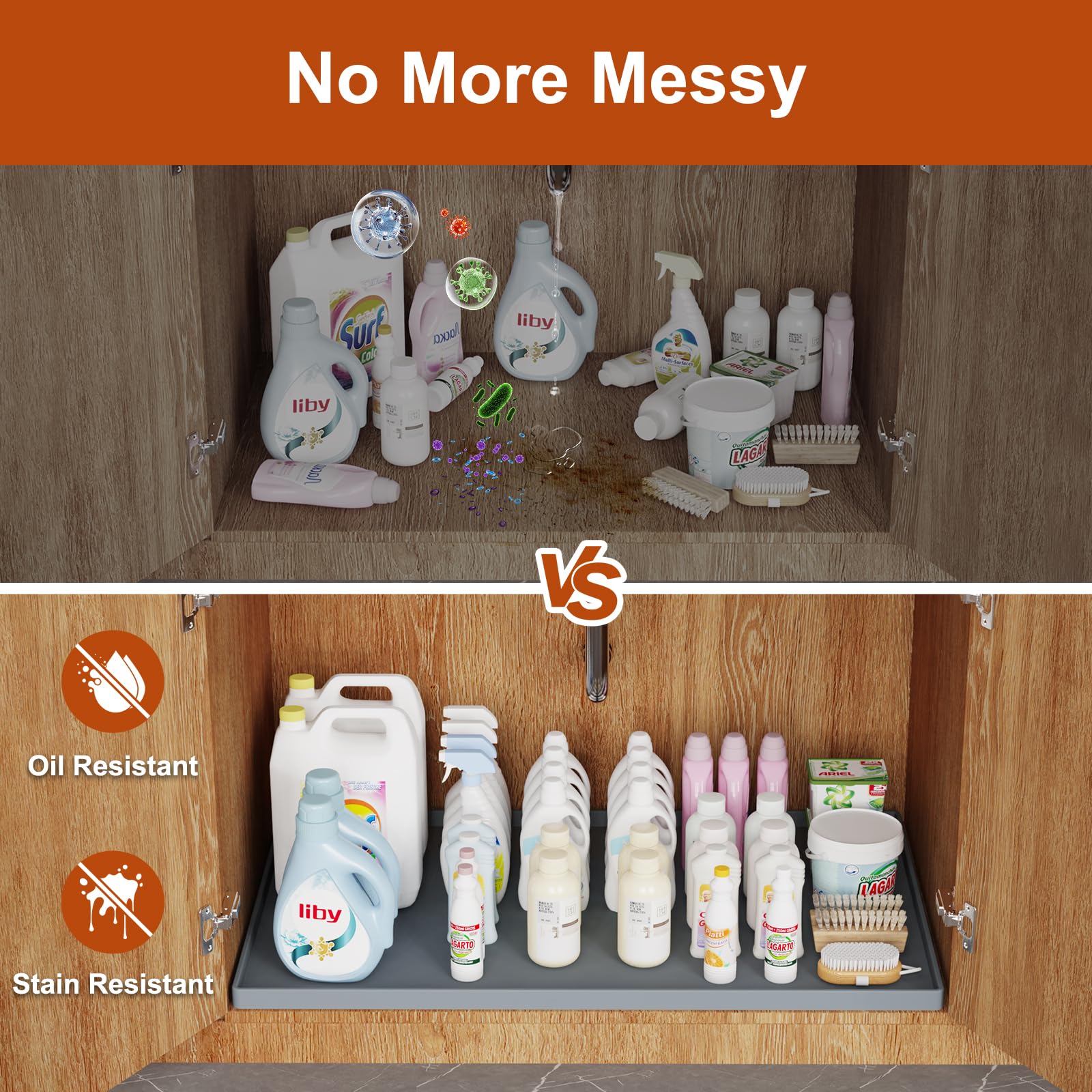 Ukeetap pet-feeding silicone mat keeps bowls in place and easy to clean.