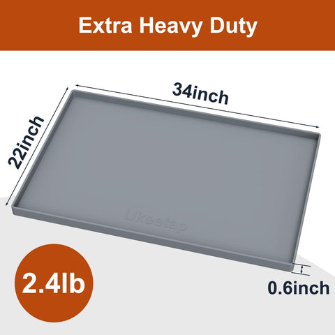 Ukeetap BPA-free silicone mat offers long-lasting durability.