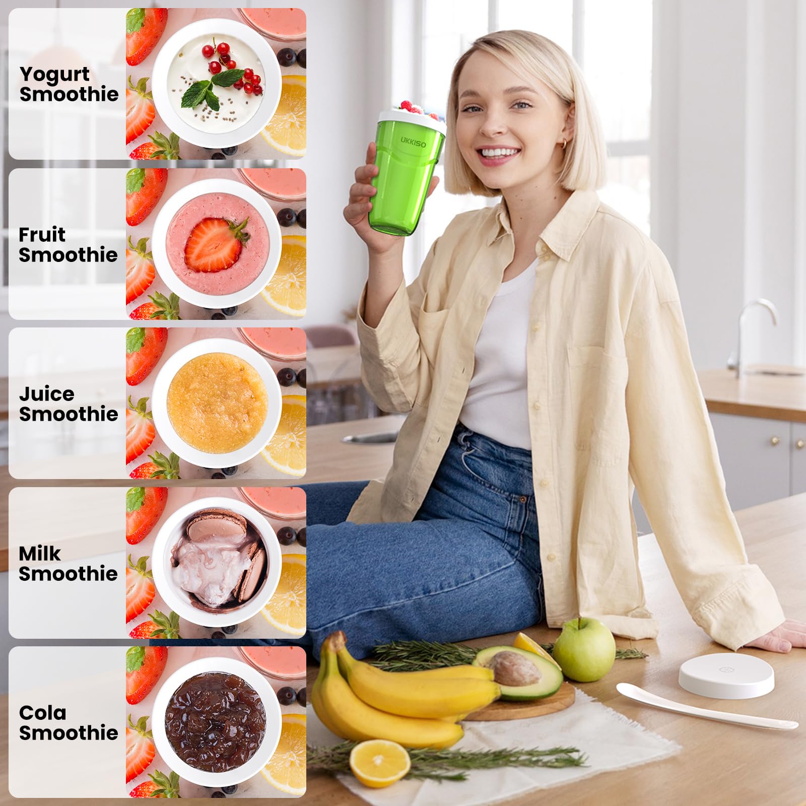 UKKISO family-friendly smoothie cup invites shared, simple kitchen fun