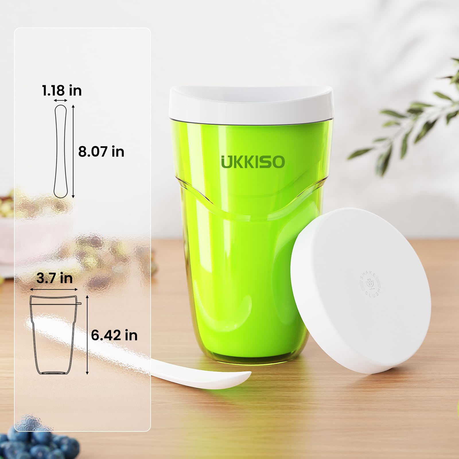 UKKISO quick-freeze cup for speedy, on-demand cold drinks