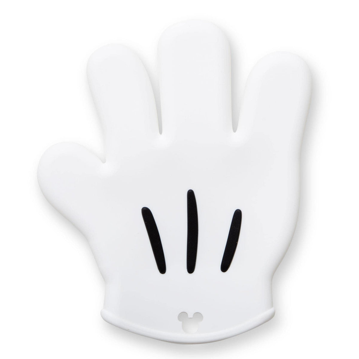 Ukonic Mickey Mouse oven mitt front view shows heat-resistant silicone for safe handling