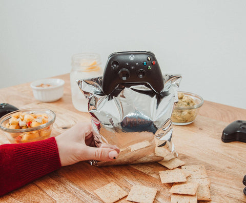 Ukonic Xbox Controller Chip Clips ideal for chips, cookies, and pantry organization.